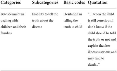 The ethical challenges of palliative care from the perspectives of pediatricians: A qualitative study in Iran